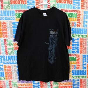 Yuengling Black And Tan T Shirt Size XL Halloween Double Sided Beer Black